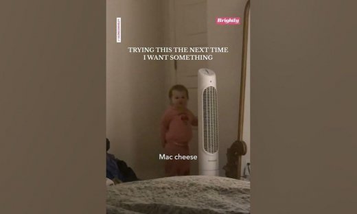 Έπεισε τον μπαμπά της να φτιάξει φαγητό με ξεκαρδιστικό τρόπο