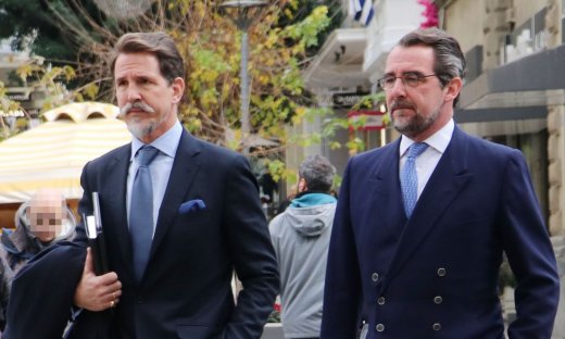 Παύλος-Νικόλαος: Βόλτα στο κέντρο της Αθήνας