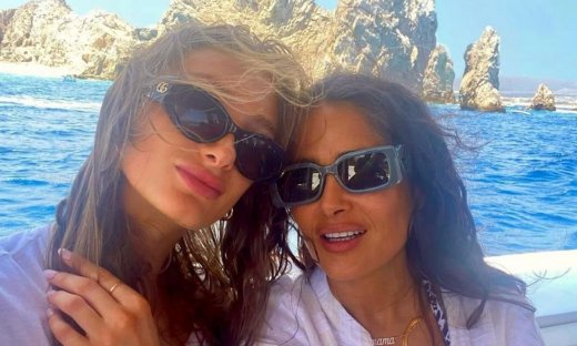 Η Salma Hayek αγαπά τα παιδιά του συζύγου της σαν δικά της - Οι ευχές και η καλλονή κόρη