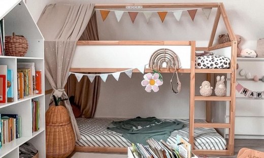 Μικρό παιδικό δωμάτιο και 2 παιδιά; Πώς να το διακοσμήσετε