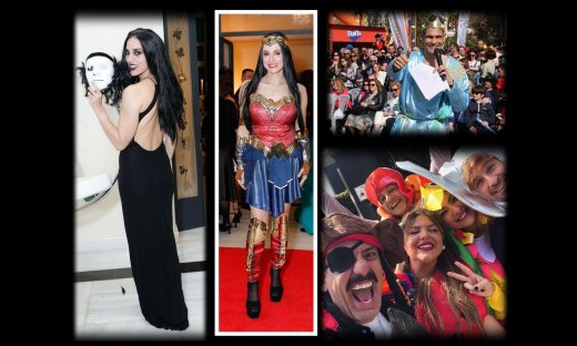 Οι celebs ξεφαντώνουν στους ρυθμούς του φετινού καρναβαλιού! Οι απίθανες μεταμφιέσεις!