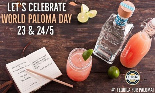 Φέτος, γιορτάζουμε τη Word Paloma Day με την Altos Tequila και το Del Maguey Single Village Mezcal!