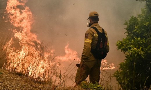 Φλέγεται ο Ωρωπός: Aνεξέλεγκτο το μέτωπο - Εκκενώνονται περιοχές