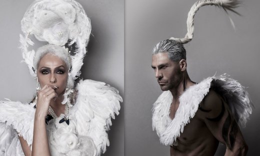 Η πλήρης μεταμόρφωση Σπαλιάρα-Κουλιανού για τις ανάγκες φωτογράφησης - Τελικά υπάρχουν άγγελοι;