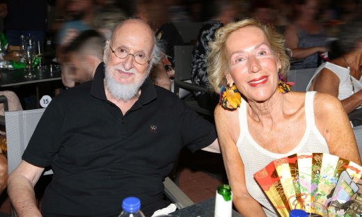 Διονύσης Σαββόπουλος: Η σπάνια δημόσια εμφάνιση με τη σύζυγό του, Άσπα