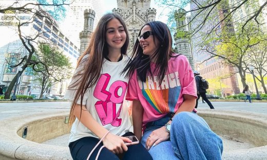 Αγγελική Δαλιάνη: Η κόρη της, Λυδία, είναι ολόιδια με τη μαμά της – Οι φωτό από τις διακοπές τους!