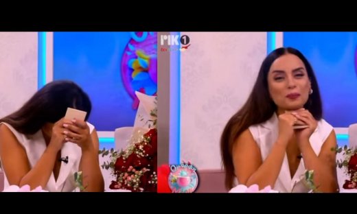 Eλπίδα Ιακωβίδου: Έλαβε ανθοδέσμη στην πρεμιέρα της από τον Καλημέρη – Η αντίδρασή της on air