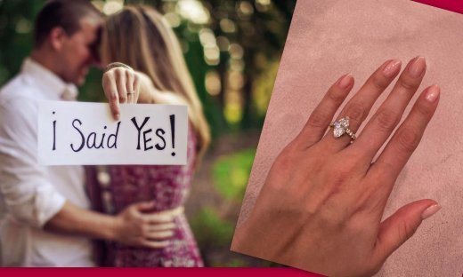 Της έκανε πρόταση γάμου & η τραγουδίστρια μας έδειξε το μονόπετρο