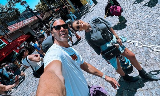 Οικονομάκου: Η στιγμή που παίζει μπάσκετ με τον πατέρα του Μπρούνο Τσερέλα