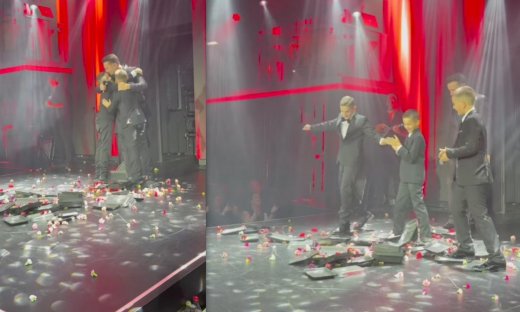 Χρήστος Μενιδιάτης: Η συγκίνηση με την έκπληξη των τριών γιων του ανήμερα της γιορτής του