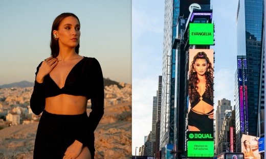 Evangelia: Η πρώτη Ελληνίδα στο Billboard του Spotify Equal στην Times Square!