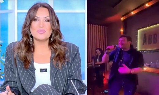 Λάμπης Λιβιεράτος: Το «μήνυμα» στη Ναταλία Γερμανού από την πίστα – Η αφιέρωση που προβλήθηκε on air