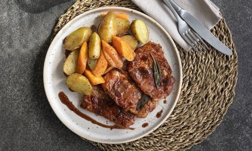 Ψαρονέφρι με προσούτο (Saltimbocca alla Romana) από τον Άκη Πετρετζίκη