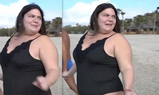 Η χειμερινή βουτιά της Δανάης Μπάρκα- Έχω μείνει με όσα λιγότερα γίνεται. Πάμε κι ο Θεός βοηθός!