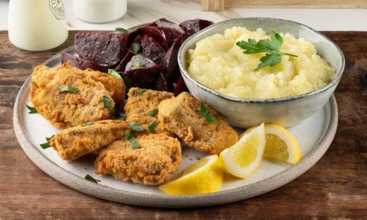 Μπακαλιάρος στο air fryer με σκορδαλιά από τον Άκη Πετρετζίκη