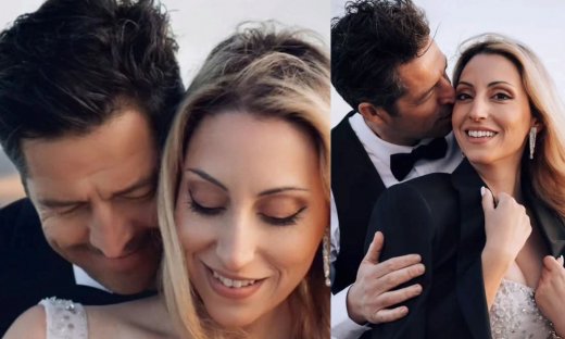 Απόστολος Ρουβάς: Τα αδημοσίευτα καρέ από τον γάμο του με την Φανή Γιαβρίδου