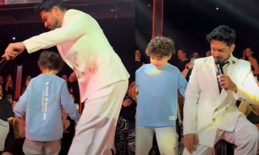 Χρήστος Μάστορας: Πιτσιρικάς ανέβηκε στη σκηνή και τού έκλεψε την καρδιά χορεύοντας-Το viral βίντεο!