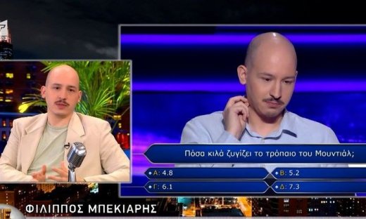 Φίλιππος Μπεκιάρης: Τι θα κάνει το έπαθλο των 100.000 ευρώ που κέρδισε στον "Εκατομμυριούχο";