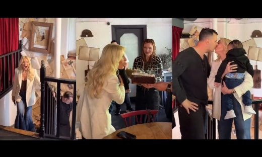 Κατερίνα Καινούργιου: Το πάρτι-έκπληξη του Κουτσουμπή για τα γενέθλιά της και το φιλί στο στόμα