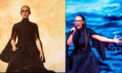 Eurovision - Klavdia: Τα αντικείμενα «φυλαχτά» της γιαγιάς & της μητέρας της που φορούσε στη σκηνή