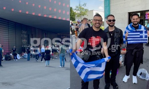 Eurovision 2025-Αποστολή στη Bασιλεία: Ουρές έξω από το St. Jakobshalle για μια θέση στον τελικό