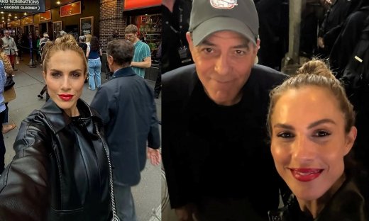 Ντορέττα Παπαδημητρίου: Ταξίδεψε στην Αμερική και έβγαλε selfie με τον Τζορτζ Κλούνεϊ