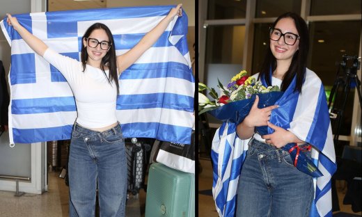 Eurovision: Στιγμιότυπα από την άφιξη της Klavdia στην Ελλάδα– Αυτοί που έλεγαν ότι θα πιάσω πάτο...