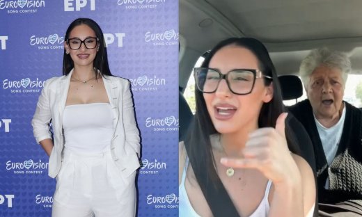 Η Klavdia και η γιαγιά της σε τρελά κέφια – Χορεύουν στο αμάξι με το νέο της τραγούδι!
