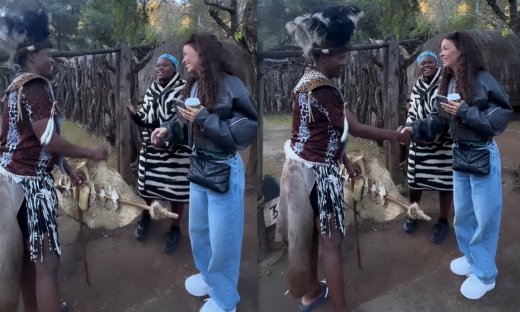 Μαγεμένη η Φουρέιρα από το ταξίδι στη Νότια Αφρική - Η επαφή με τους ντόπιους & οι φωτό-καρτ ποστάλ