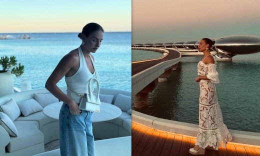 Δαλάκα: Με μπικίνι στο πιο παραμυθένιο θέρετρο της Σαουδικής Αραβίας - Το φωτογραφικό άλμπουμ!