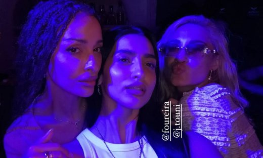 Ιωάννα Τούνη, Ελένη Φουρέιρα & Αναστασία σε ξέφρενο ελληνικό γλέντι στη Μύκονο