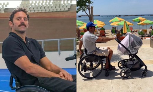 Αντώνης Τσαπατάκης: Ο Παραολυμπιονίκης μας έγινε μπαμπάς - Τα πρώτα στιγμιότυπα