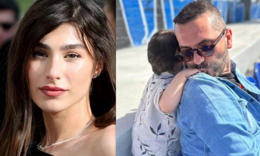 Χρύσα Μιχαλοπούλου: Μοναδικό στιγμιότυπο! Φωτογραφίζει τον Κουτσόπουλο με τον γιο τους στη θάλασσα