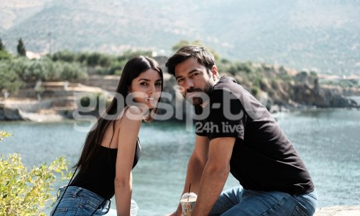 Γη της Ελιάς: Γεωργίου – Τζόλα: Αποκλειστικές backstage φωτογραφίες από γύρισμα στη Μάνη