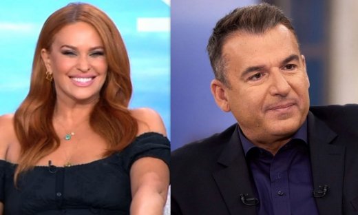 Η Σίσσυ Χρηστίδου έστειλε την καλημέρα της στον Λιάγκα και το πλατό... «πάγωσε»!