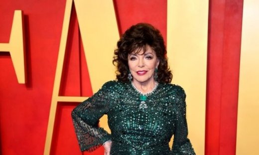 Η 92χρονη Τζόαν Κόλινς έκανε λαμπερή δημόσια εμφάνιση & μάλιστα με γοητευτικό συνοδό!