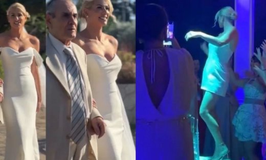 Ευρυδίκη Παπαδοπούλου: Το καυτό τσιφτετέλι μετά τον γάμο, η λαμπερή δεξίωση και το μίνι φόρεμα!