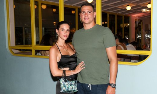 Ιζαμπέλα Φούλοπ - Γιώργος Δερβίσης: Οι νιόπαντροι σε βραδινή έξοδο για φαγητό με άρωμα από... Ιταλία