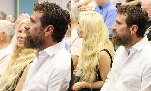 Σπάνια δημόσια εμφάνιση για την Πάολα με τον σύντροφό της Λάζαρο Βαφειάδη!