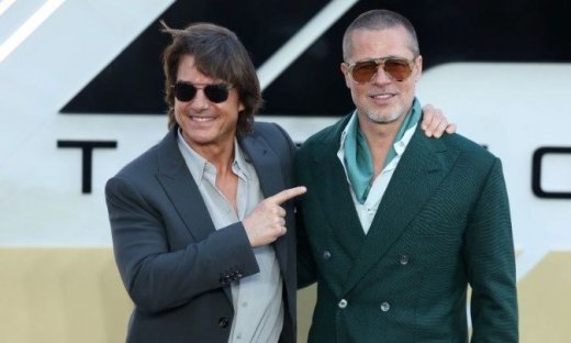 Καρέ καρέ η κορυφαία χολυγουντιανή συνάντηση των Μπραντ Πιτ & Τομ Κρουζ, 31 χρόνια μετά!