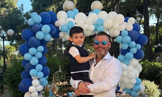 Διονύσης Αλέρτας: Βάπτισε τον 3,5 ετών γιο του, Μάξιμο στην Κηφισιά – Οι τρυφερές στιγμές!