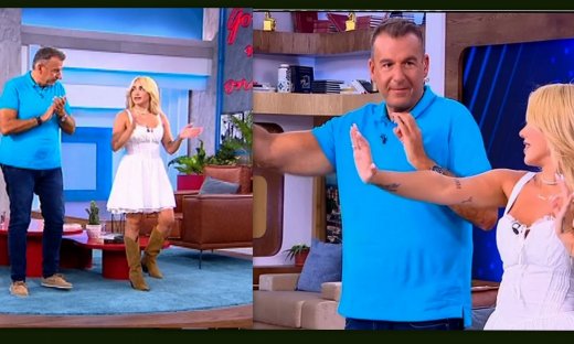 Επική στιγμή στο Πρωινό! Ο Γιώργος Λιάγκας χόρεψε Sinanay με την Κόνι Μεταξά!