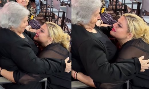 Μπάρκα: Το τρυφερό βίντεο με τη γιαγιά της που πήγε να τη δει στο θέατρο Άλσος - Δάκρυα & αγκαλιές