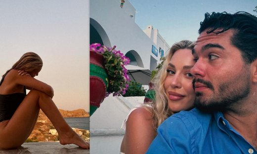 Γαρυφαλλιά Καληφώνη: To άλμπουμ των διακοπών της στη Μήλο με τον Χρήστο Μάστορα