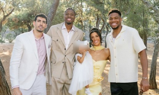 Ο Κώστας Αντετοκούνμπο βάφτισε την κόρη του – Νονός ο Γιάννης Αντετοκούνμπο