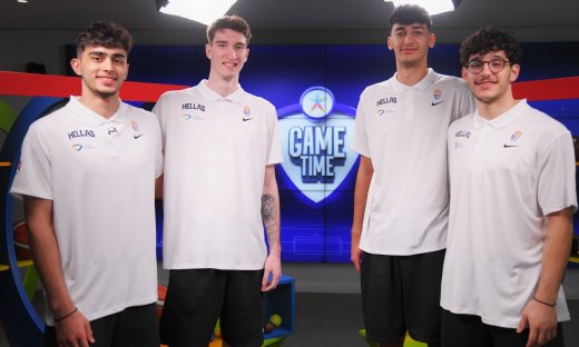 Η Εθνική Ομάδα Νέων Ανδρών στο ΟΠΑΠ Game Time: «Όνειρό μας να σηκώσουμε το Κύπελλο»