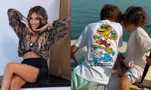 Αθηνά Οικονομάκου: Βόλτα με σκάφος στην Ιταλία με τα παιδιά της -Το leopard μαγιό & οι τρυφερές φωτό