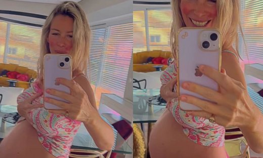 Άριελ Κωνσταντινίδη: Έχει φουσκώσει πολύ και απολαμβάνει τους τελευταίους μήνες της εγκυμοσύνης