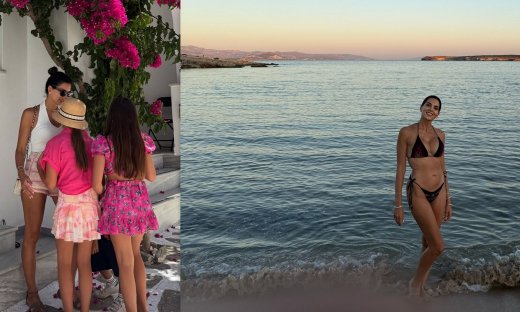 Σταματίνα Τσιμτσιλή: Οι πρώτες μέρες με τα παιδιά της στην Πάρο & οι απίθανες φώτο με μπικίνι