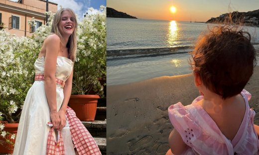 Δανάη Μιχαλάκη: Το πιο γλυκό στιγμιότυπο με την κόρη της στον καναπέ του σπιτιού τους